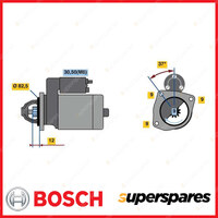 Bosch Starter Motor for Alfa Romeo 147 937 159 939 1.9L JTDM 09/2004-11/2011