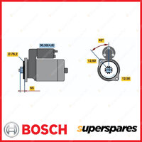 Bosch Starter Motor for Volkswagen Transporter Caravelle T5 Polo 9N4 Passat B6