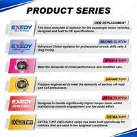 Exedy HD Cushion Button Clutch Kit & SMF for Toyota Hiace LH100 Hilux LN 130 132
