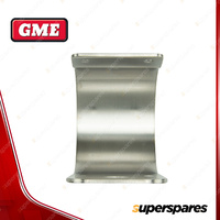 GME 76mm Wrap-Around Bullbar Bracket - 3mm Stainless Steel Finish