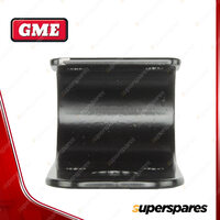 GME 38mm Black Stainless Steel Wrap-Around Bullbar Bracket MB-SS101B