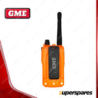 GME 5/1 Watt IP67 UHF CB Handheld Radio Kit Twin Pack -Blaze Orange TX-SS6160OTP