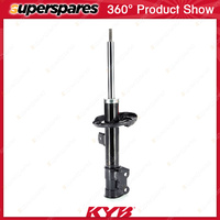 Front + Rear KYB EXCEL-G Shock Absorbers for FIAT Punto DT4 I4 FWD H/Back