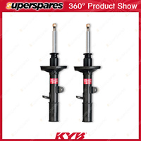 Front + Rear KYB EXCEL-G Shock Absorbers for SAAB 9-3 YS3D I4 FWD All Styles