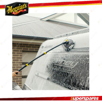 Meguiar's Reacher Wash Mate Extends to 1.1m - Large Chenille Microfibre Wash Pad