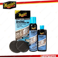 Meguiar's Two Step Headlight Restoration Kit - Step 1: Clean Step 2: Coat