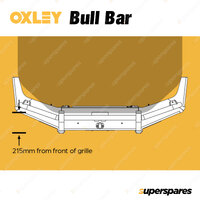 OXLEY Bull Bar Bumper Replace Basic Fleet for Toyota Landcruiser 79 Series 17-23