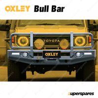 OXLEY Front Bull Bar Basic Fleet for Toyota Land Cruiser 79 Dual Cab 24-On