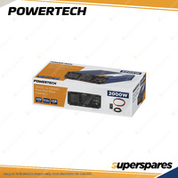 Powertech Pure Sine Wave Inverter - Electrically Isolated 2000W 24VDC to 230VAC