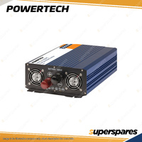 Powertech Pure Sine Wave Inverter 2000W 12VDC to 230VAC a USB port 2.1A