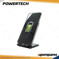 Powertech ultra thin ultra sleek wireless fast charging stand Qi charging pad