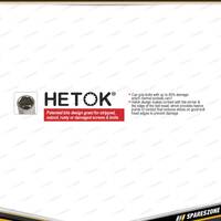 42 Pcs of PK Tool Hetok Combination Bits Set - Patented Bits Design S2 Steel