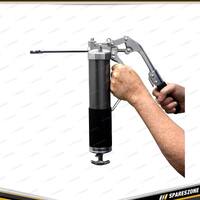 PK Tool 500cc Double Pumping Action Grease Gun - with Extendable Handle