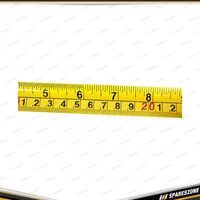 PK Tool 8Mtr 26ft Measuring Tape - Measures in Both Metric & Imperial Increments