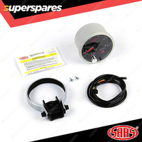 SAAS Tachometer Diesel 0-5K RPM Shiftlight 80mm Black Street Series