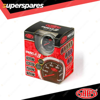 SAAS Electronic Transmission Temp Gauge 52mm Black Muscle Series 3