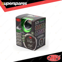 SAAS Dual Digital Gauge Oil Pressure and Water Temp Trax Series 12V