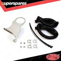 SAAS Oil Catch Tank Full Kit for Mitsubishi Triton ML MN 2.5 Polished Aluminium