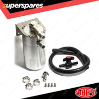 SAAS Oil Catch Tank 4X4 Baffled Polished Billet 500ml Premium Quality