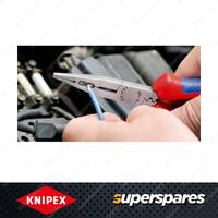 Knipex Electricians Plier - Cut Medium Hard & Hard Cable Plastic Coated Handles