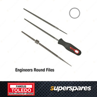 Toledo File Merchandiser Option 1 - 250mm Inc round half round flat & square