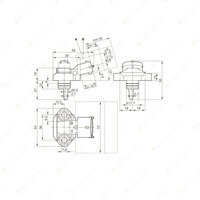 Bosch Oil Temperature / Pressure Sensor Unit for Benz Atego Axor Citaro Touro