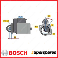 Bosch Starter Motor for Iveco Daily 35S13V 35C13V 4cyl Diesel 2005-2006