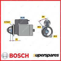 Bosch Starter Motor for Jeep Wrangler JK 2.8L 4cyl Diesel ENS 2011-2018