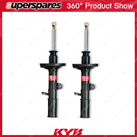 Front + Rear KYB EXCEL-G Shock Absorbers for SAAB 9-5 YS3E I4 DD V6 FWD All