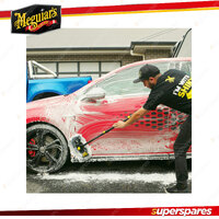 Meguiar's Reacher Wash Mate Extends to 1.1m - Large Chenille Microfibre Wash Pad