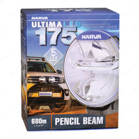 Narva Ultima 175 LED Pencil Beam Driving Light W/ Hard coated polycarbonate len