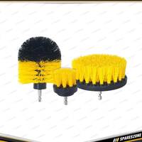 3 Pcs of PK Tool Power Scrubber Drill Brush Set - Include 50mm 90mm 100mm Brush