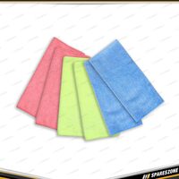 6 Pcs of PK Wash Microfibre Cleaning Cloth Pack - Use for Car Cleaning