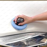 PK Wash Polish Applicator With 3 Stage Pads - Removable Handle Easy Car Cleaning