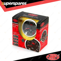 SAAS Tachometer Diesel 0-5K RPM Shiftlight 80mm Black Street Series