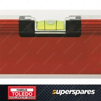 Toledo Magnetic Box Level - 600mm Length Reinforced aluminium frame