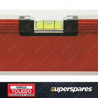 Toledo Magnetic Box Level - 900mm Length Spirit Level Reinforced aluminium frame