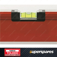 Toledo Magnetic Box Level - 1800mm Spirirt Level Reinforced aluminium frame