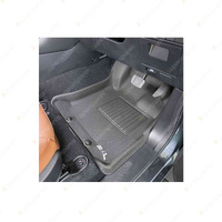 3 Rows Trufit 3D Rubber Mats Kagu Series for Isuzu MU-X UJ SUV Wagon 2021-On