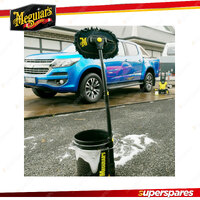 Meguiar's Reacher Wash Mate Extends to 1.1m - Large Chenille Microfibre Wash Pad