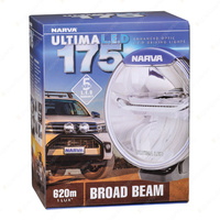 Narva Ultima 175 LED Broad Beam Driving Light With Hard coated polycarbonate len