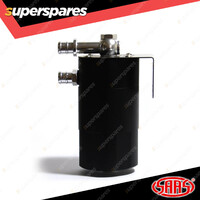 SAAS Oil Catch Tank 4X4 Baffled Black Billet 500ml Premium Quality