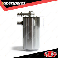 SAAS Oil Catch Tank 4X4 Baffled Polished Billet 500ml Premium Quality