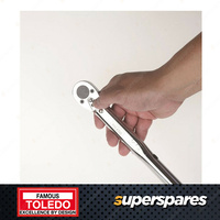 Toledo Torque Wrench 1/2" Square Drive Reversible 24 Tooth Ratchet Head