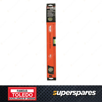 Toledo Magnetic Box Level - 1800mm Spirirt Level Reinforced aluminium frame