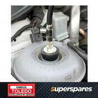 Toledo Cooling Pressure Tester & Vacuum Purge for Toyota Alphard Aurion Auris