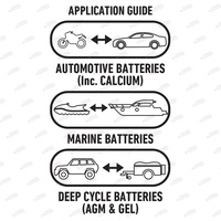 Projecta 12 Volt Automatic 10A 7 Stage Battery Charger Suit AGM Calcium