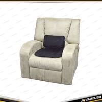 PC Covers Lumbar Back Support & Seat Cushion - with Adjustable Lumbar Support