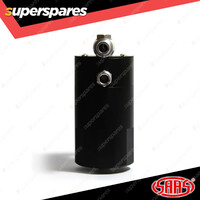 SAAS Oil Catch Tank 4X4 Baffled Black Billet 500ml Premium Quality