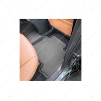 3 Rows Trufit 3D Rubber Mats Kagu Series for Isuzu MU-X UJ SUV Wagon 2021-On